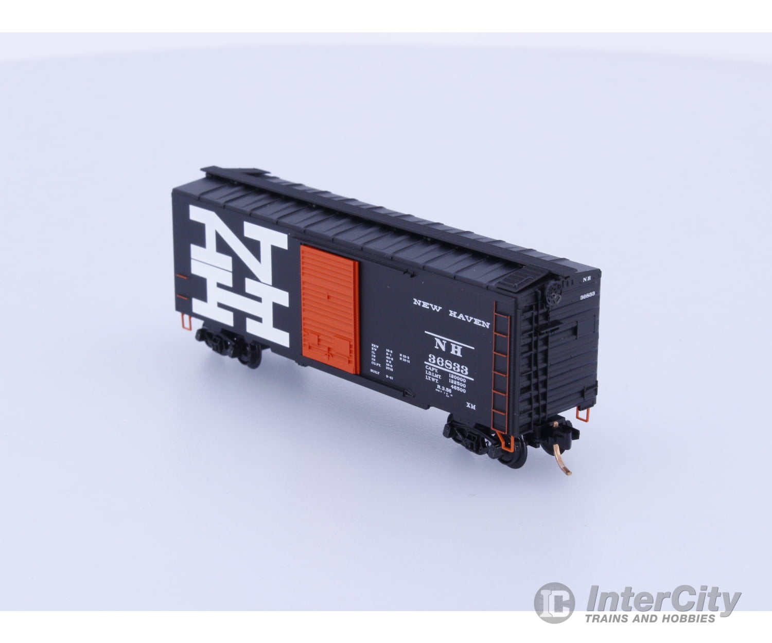 Micro Trains 20556 N Boxcar 40’ PS-1 New York New Haven and Hartford Railroad (NH) 36833 Freight Cars