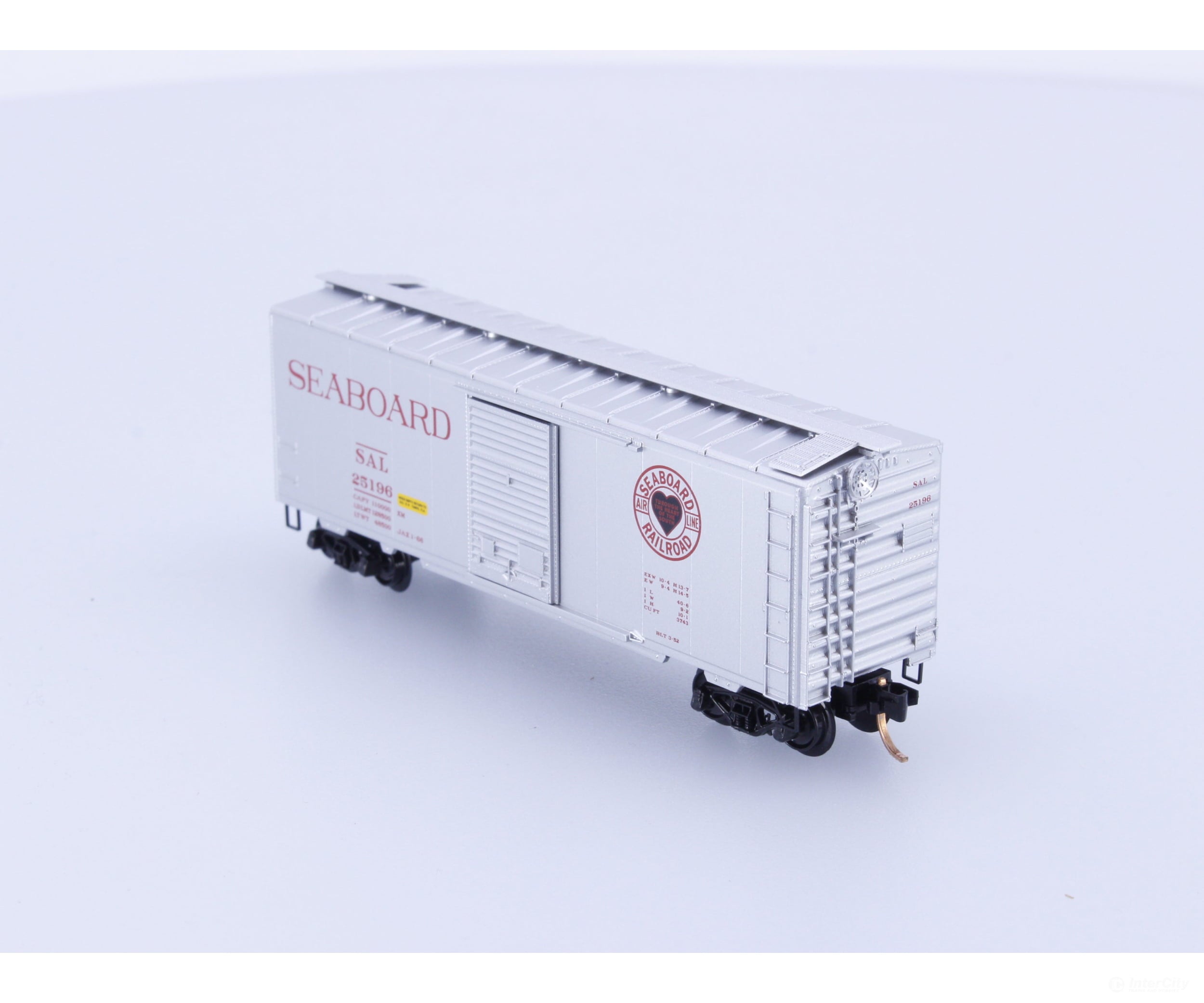 Micro Trains 20616 N Boxcar 40’ PS-1 Seaboard Coast Line (SCL) 25196 Freight Cars