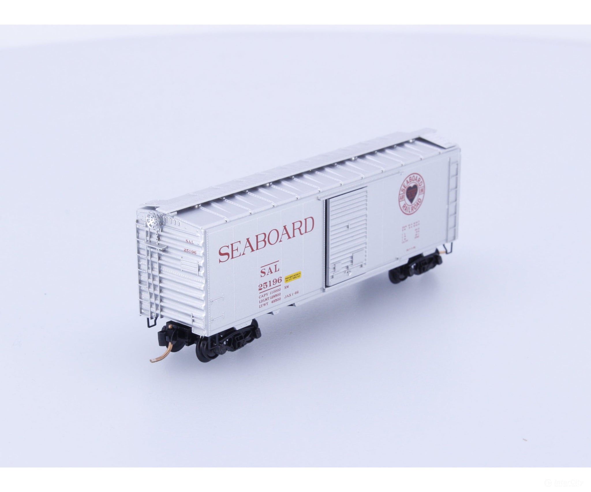 Micro Trains 20616 N Boxcar 40’ PS-1 Seaboard Coast Line (SCL) 25196 Freight Cars