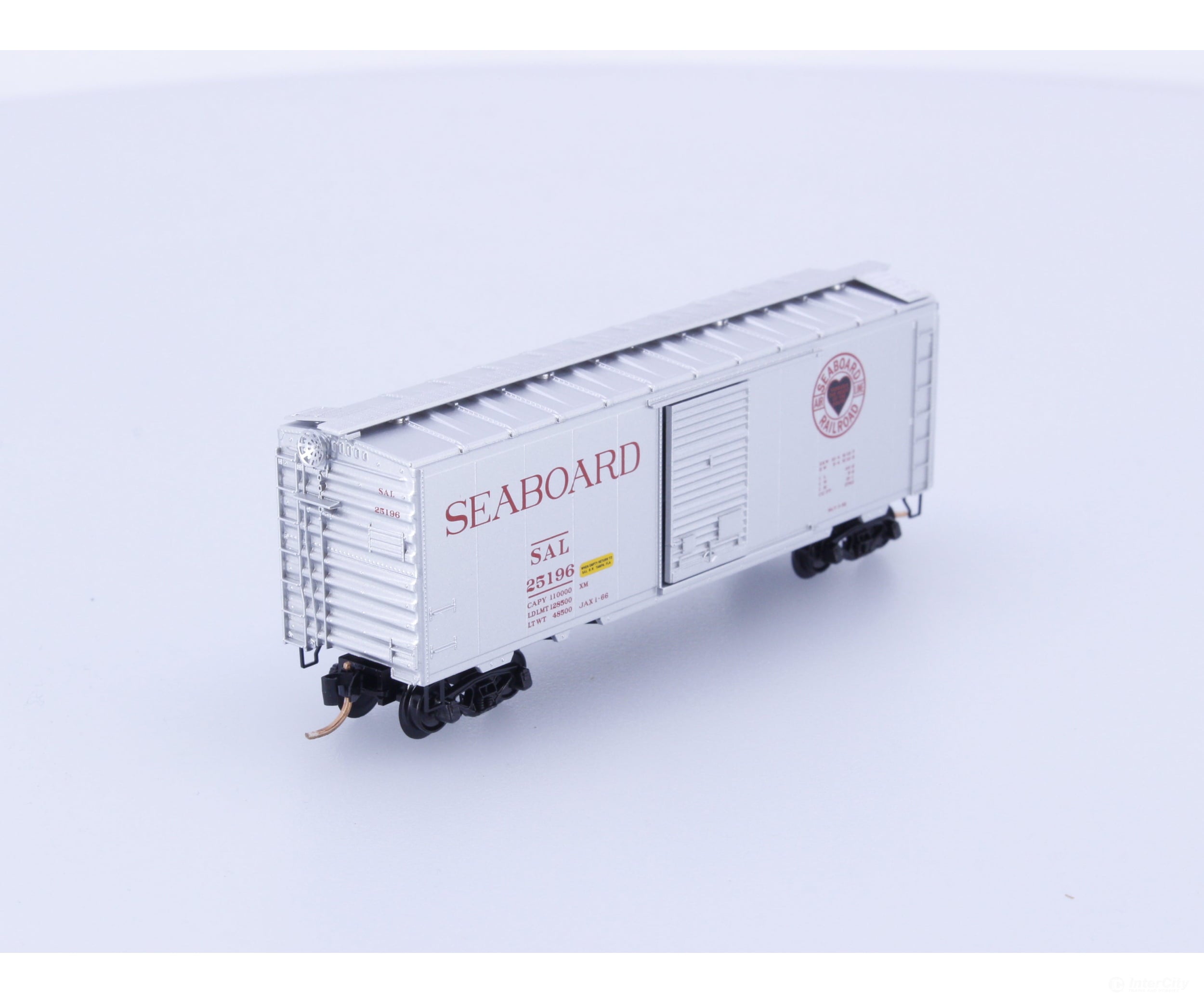 Micro Trains 20616 N Boxcar 40’ PS-1 Seaboard Coast Line (SCL) 25196 Freight Cars