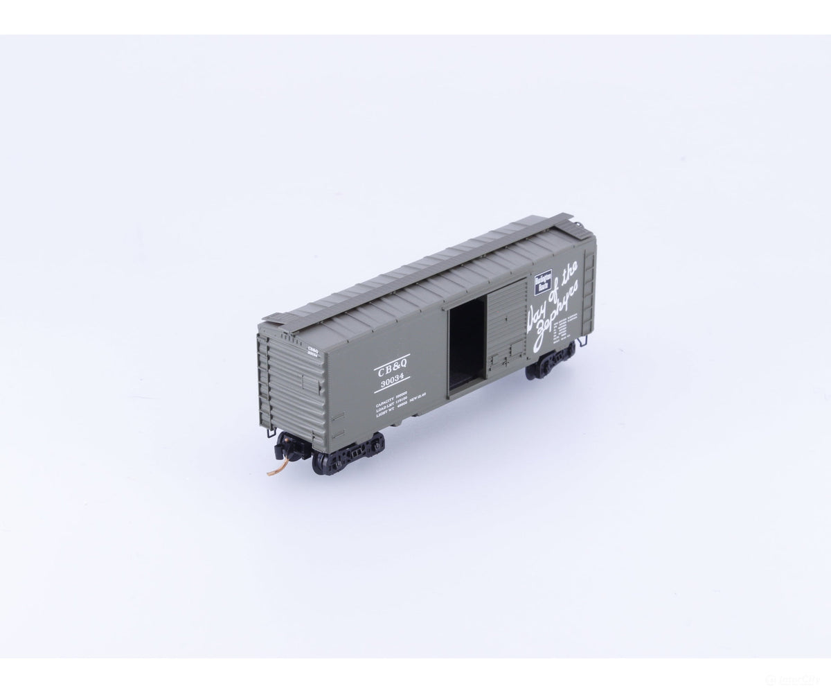 Micro Trains 20656 N Boxcar 40’ PS-1 Burlington Route CB&Q 30034 - Freight Cars