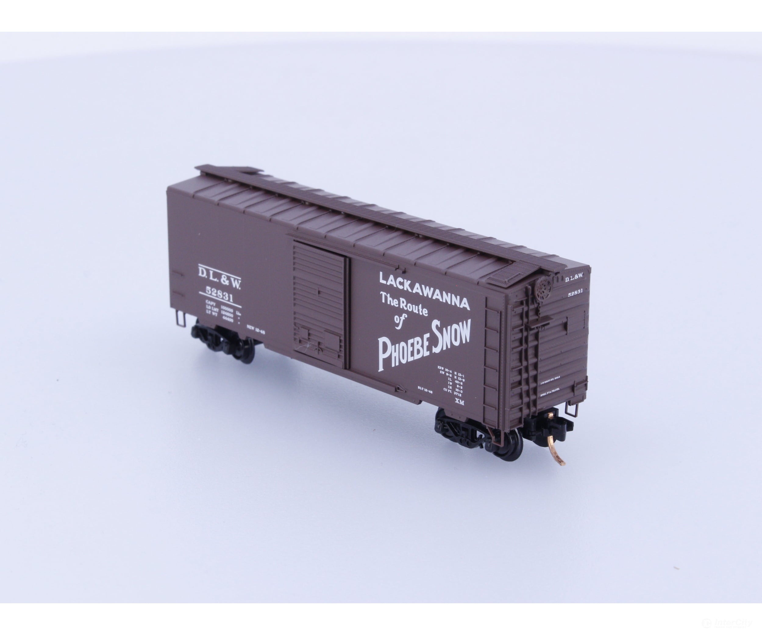 Micro Trains 20667 N Boxcar 40’ PS-1 Erie Lackawanna (EL) 52831 Freight Cars
