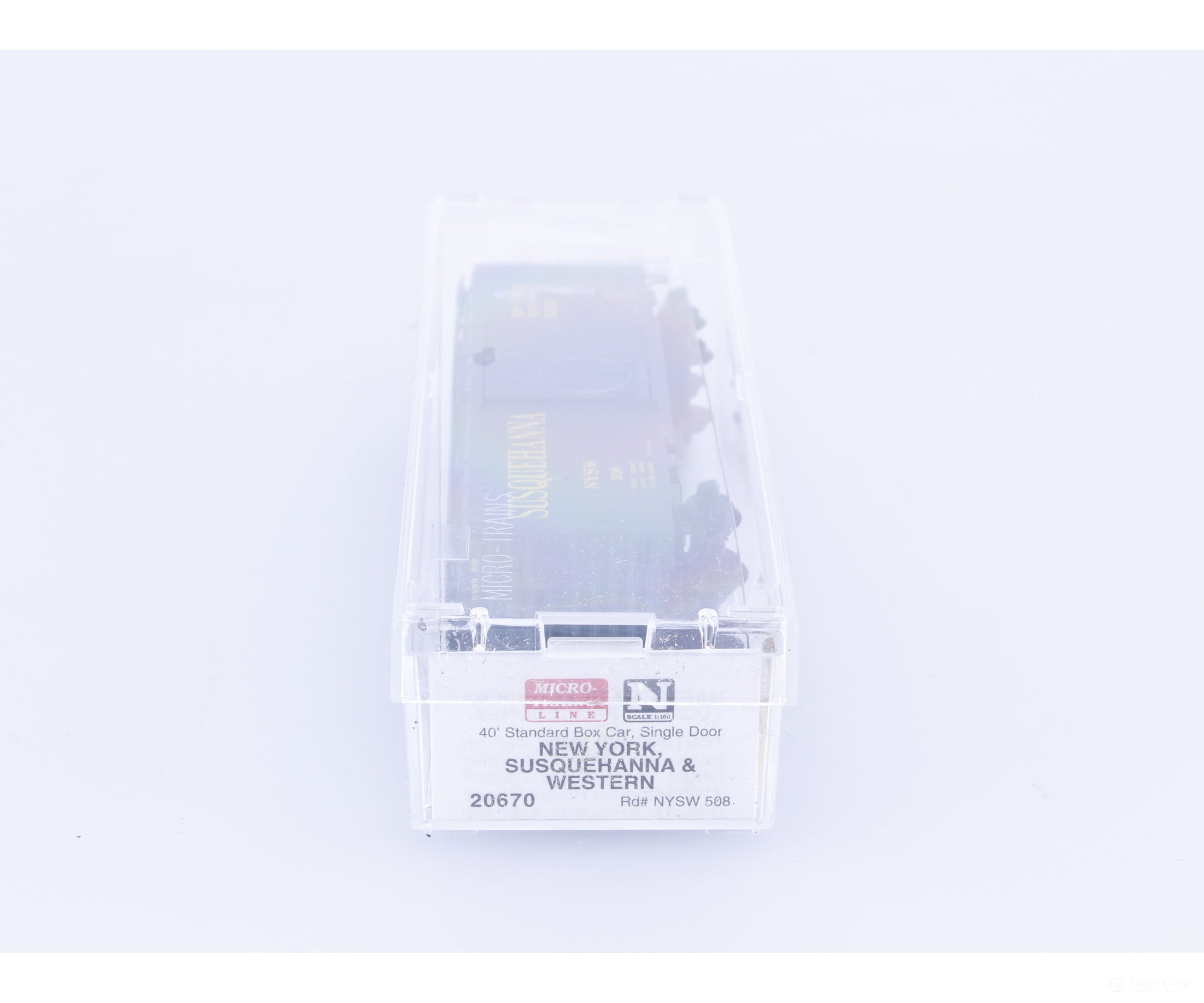 Micro Trains 20670 N 40’ Single Door Boxcar Susquehanna (NYSW) 508 Freight Cars