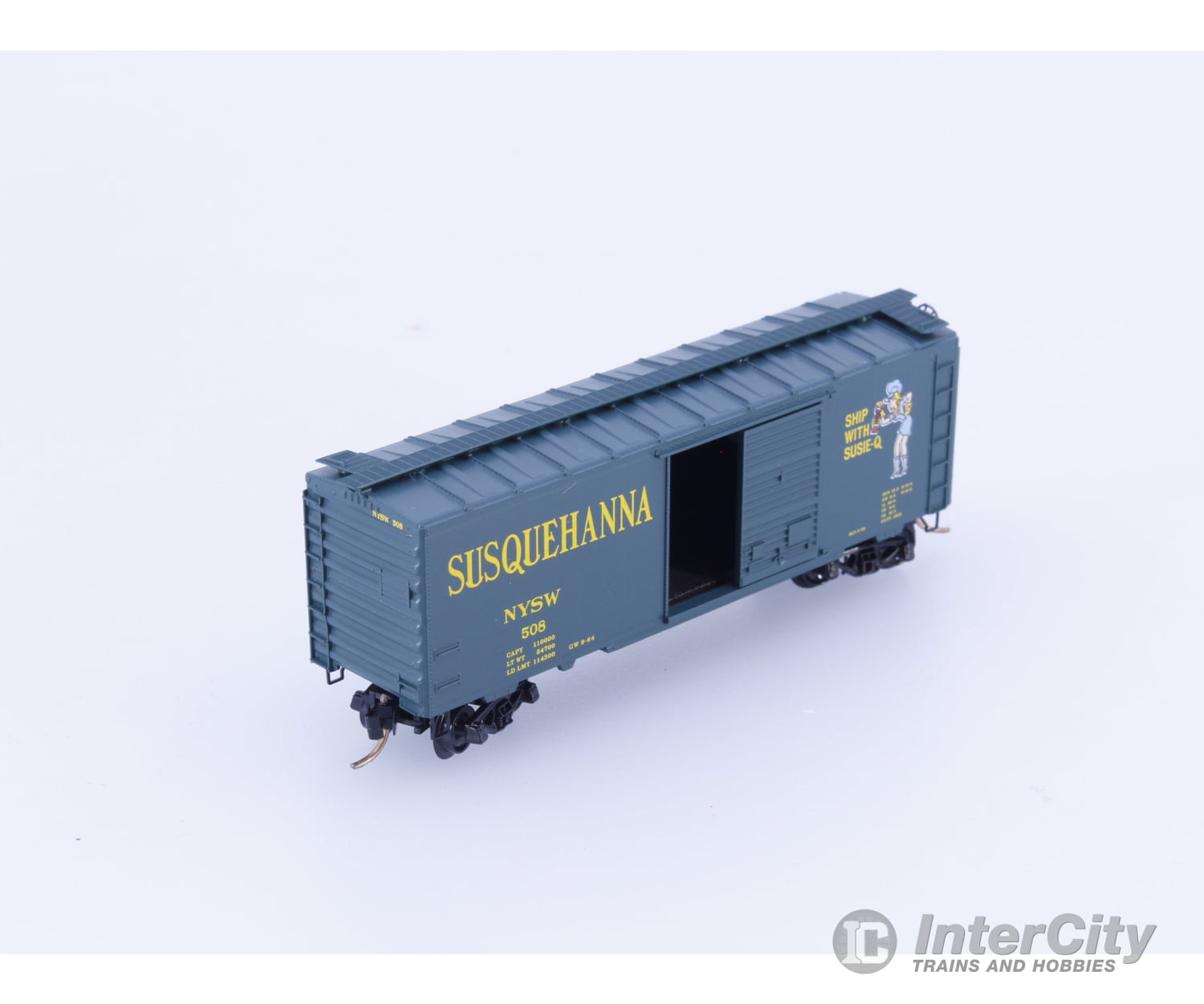 Micro Trains 20670 N 40’ Single Door Boxcar Susquehanna (NYSW) 508 Freight Cars