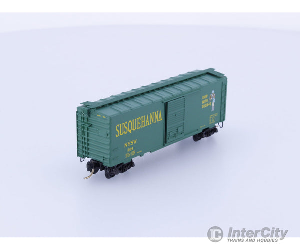 Micro Trains 20670 N Boxcar 40’ PS-1 Susquehanna NYSW 504 Freight Cars