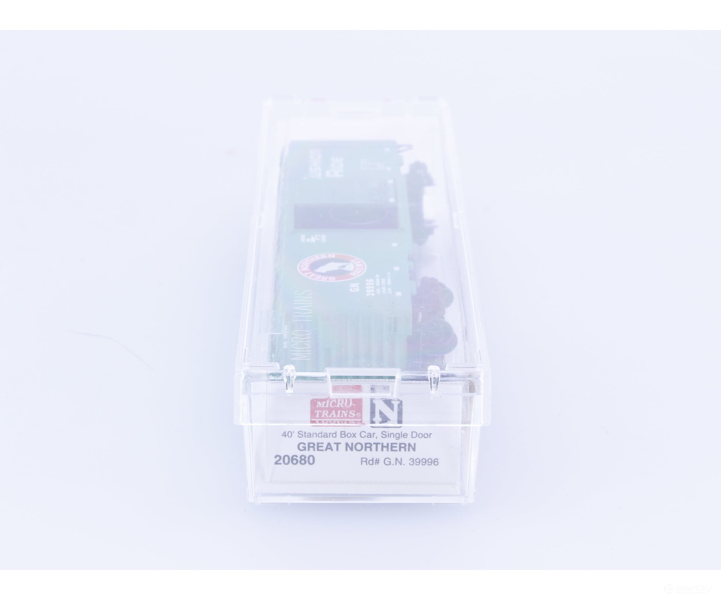 Micro Trains 20680 N 40’ Single Door Boxcar Great Northern (GN) 39996 (#2) Freight Cars