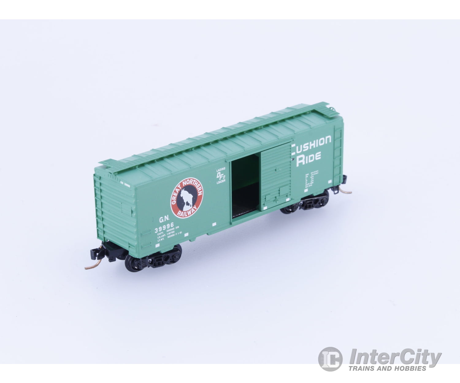 Micro Trains 20680 N 40’ Single Door Boxcar Great Northern (GN) 39996 Freight Cars