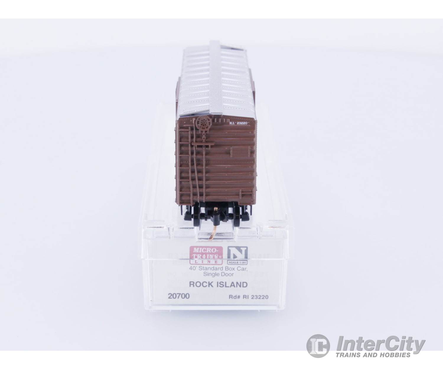 Micro Trains 20700 N Boxcar 40’ PS-1 Chicago Rock Island and Pacific (ROCK) 23220 Freight Cars