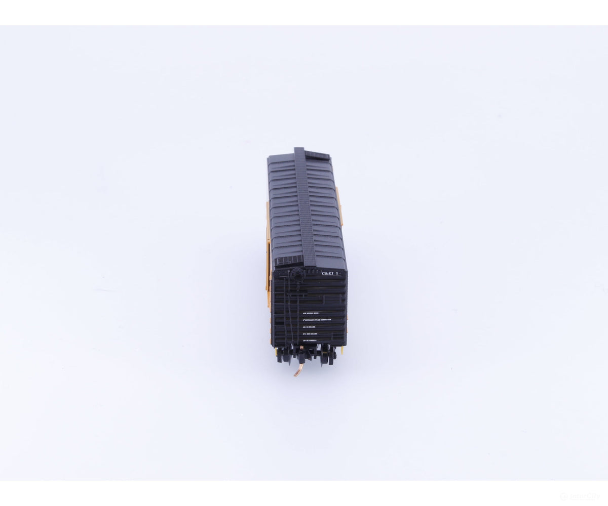 Micro Trains 20701 N 40’ Standard Box Car Chicago & Eastern Illinois (CEI) C&EI 1 - Freight Cars