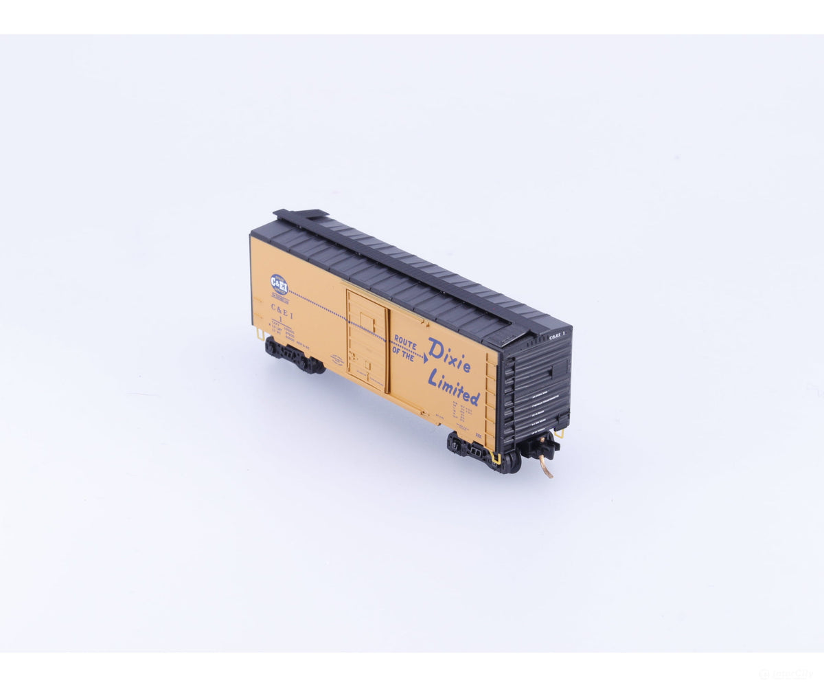 Micro Trains 20701 N 40’ Standard Box Car Chicago & Eastern Illinois (CEI) C&EI 1 - Freight Cars