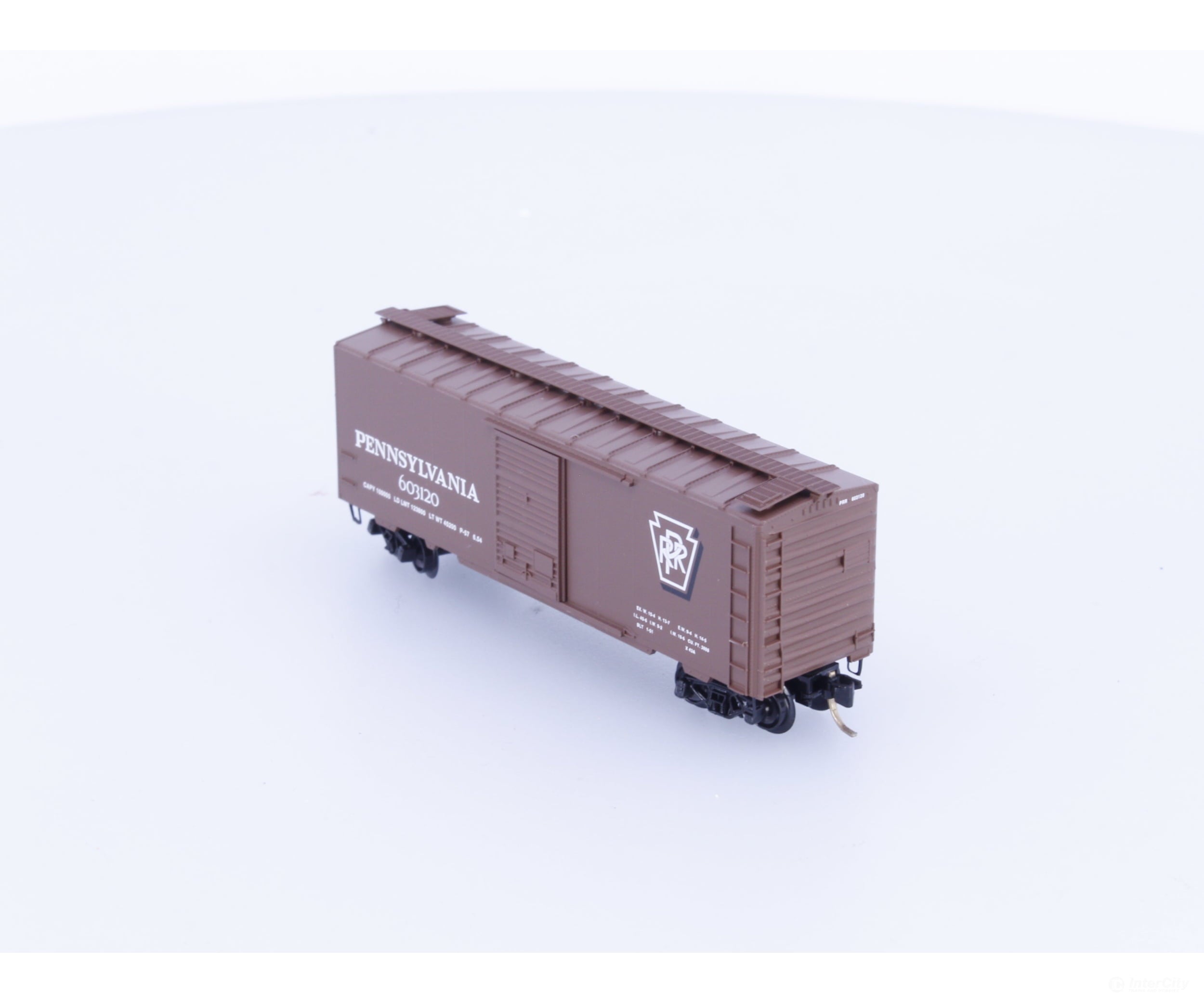 Micro Trains 20780/2 N 40’ Single Door Boxcar Pennsylvania Railroad (PRR) 603120 - Freight Cars