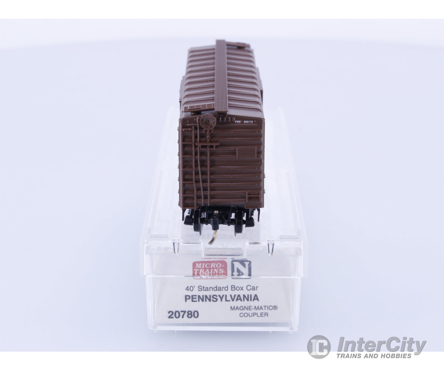 Micro Trains 20780 N Boxcar 40’ PS-1 Pennsylvania Railroad (PRR) 603116 Freight Cars