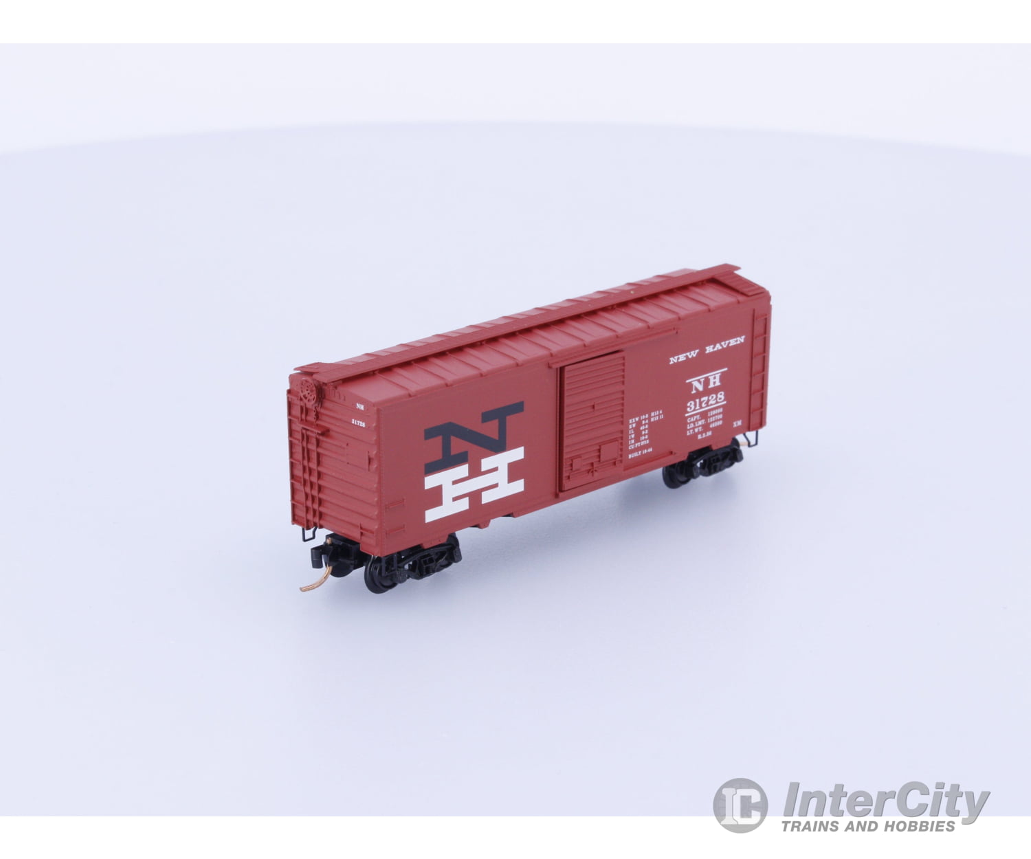 Micro Trains 20830 N 40’ Standard Box Car Single Door New York New Haven and Hartford Railroad (NH) 31728 Freight Cars
