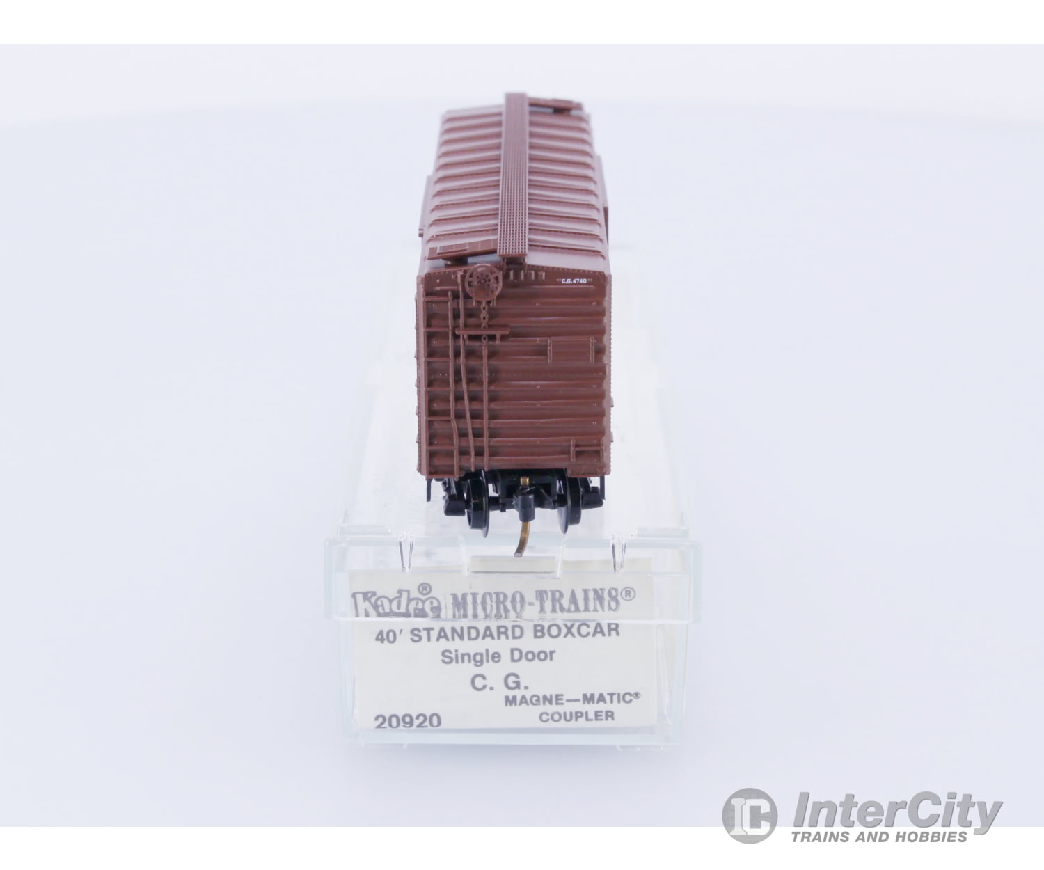 Micro Trains 20920 N Boxcar 40’ PS-1 Central of Georgia CG 4740 Freight Cars