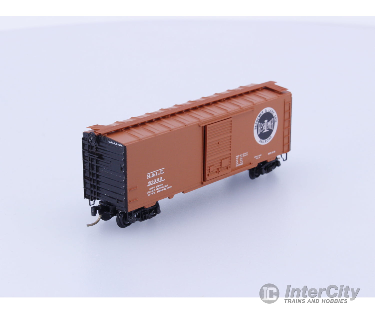 Micro Trains 20940 N Boxcar 40’ PS-1 Bessemer & Lake Erie B&LE 81025 Freight Cars