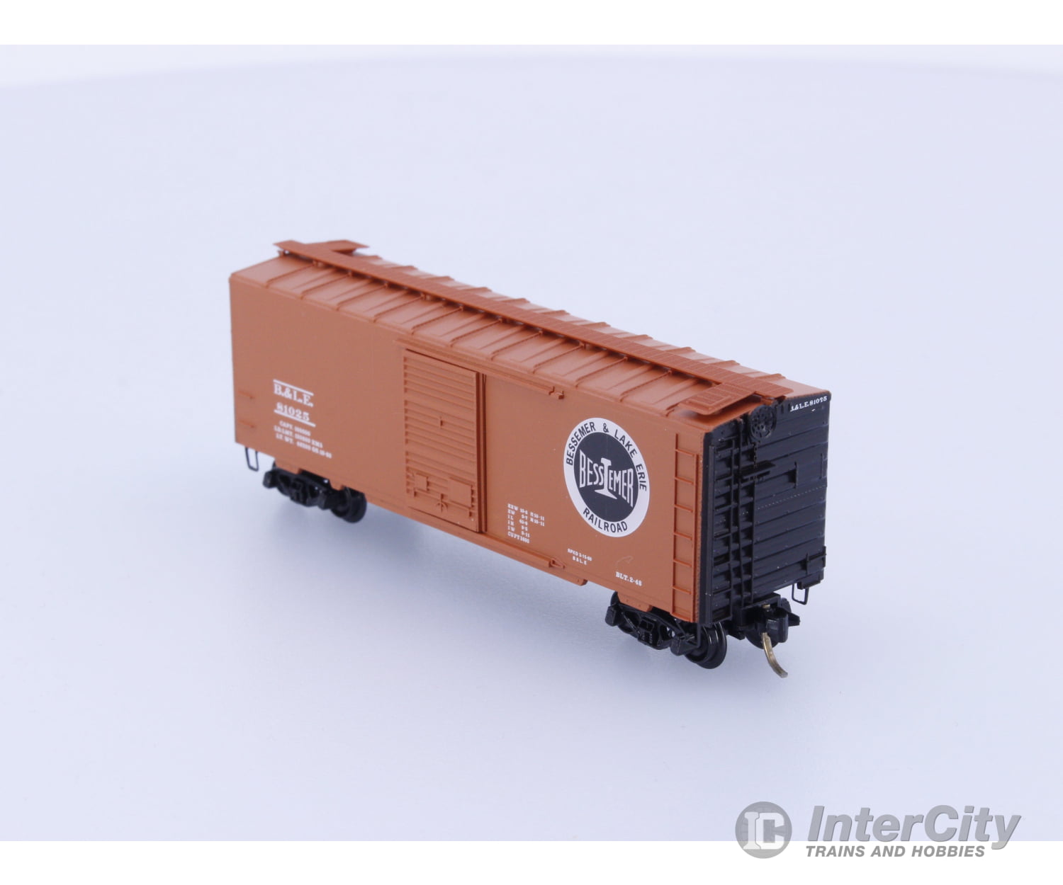 Micro Trains 20940 N Boxcar 40’ PS-1 Bessemer & Lake Erie B&LE 81025 Freight Cars