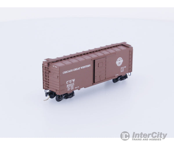 Micro Trains 20950 N Boxcar 40’ PS-1 Chicago Great Western (CGW) 90017 Freight Cars