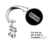 Micro Trains 210006 Z-2 Springs - Coiled Centering For #901 And #902 Couplers Pkg(12) Parts