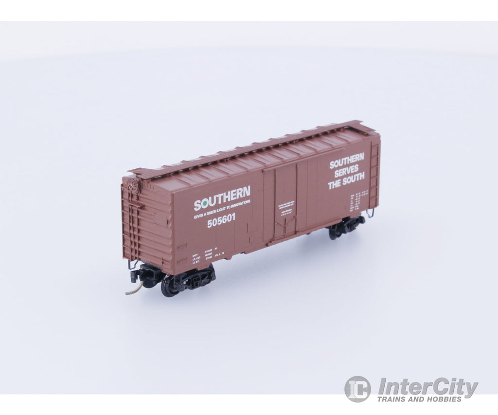 Micro Trains 21100 N 40’ Standard Box Car Plug Door Southern Railway (SOU) 505601 Freight Cars