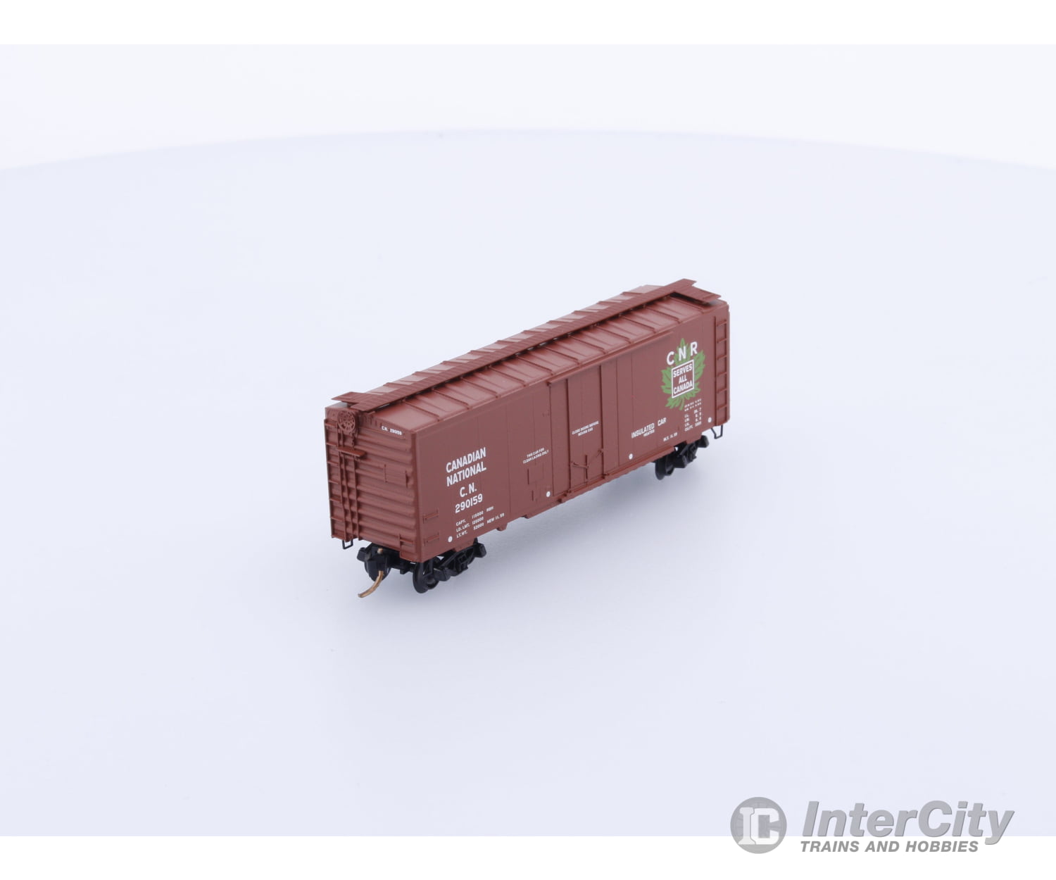 Micro Trains 21120 N Boxcar 40’ Steel Plug Door Canadian National (CN) 290105 (#2) Freight Cars