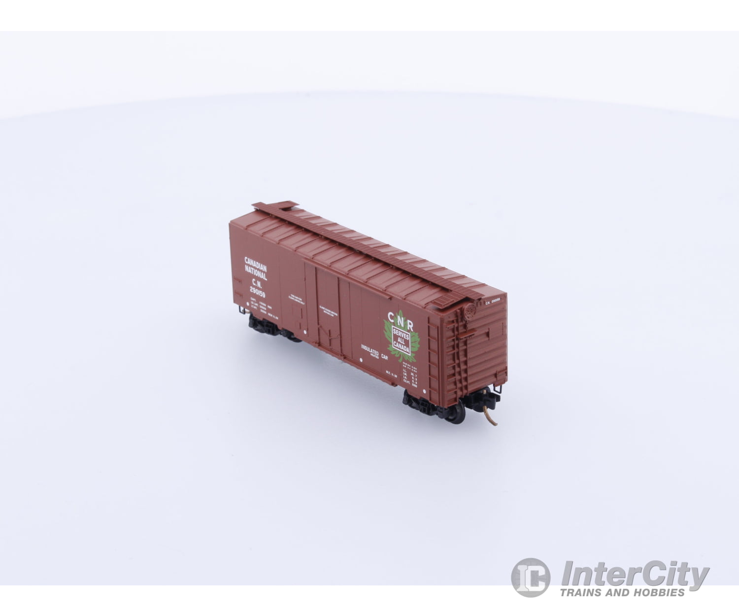 Micro Trains 21120 N Boxcar 40’ Steel Plug Door Canadian National (CN) 290105 (#2) Freight Cars