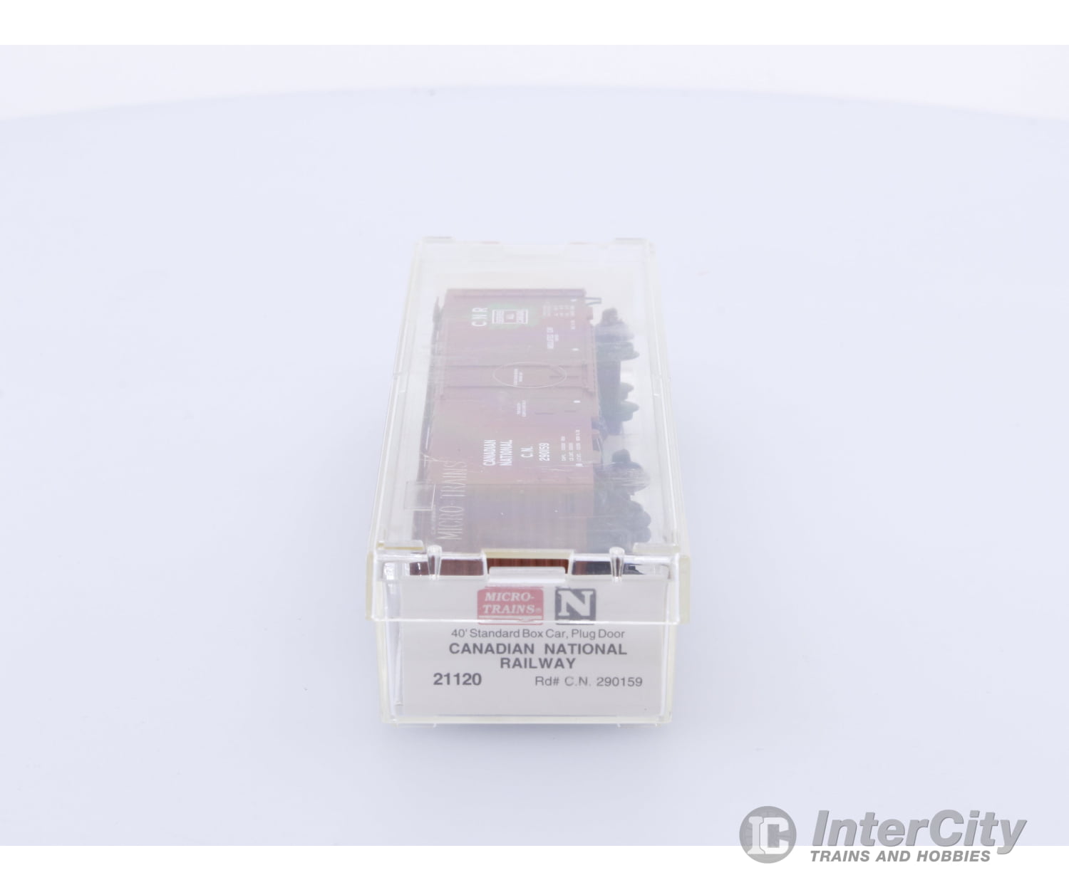 Micro Trains 21120 N Boxcar 40’ Steel Plug Door Canadian National (CN) 290105 (#2) Freight Cars