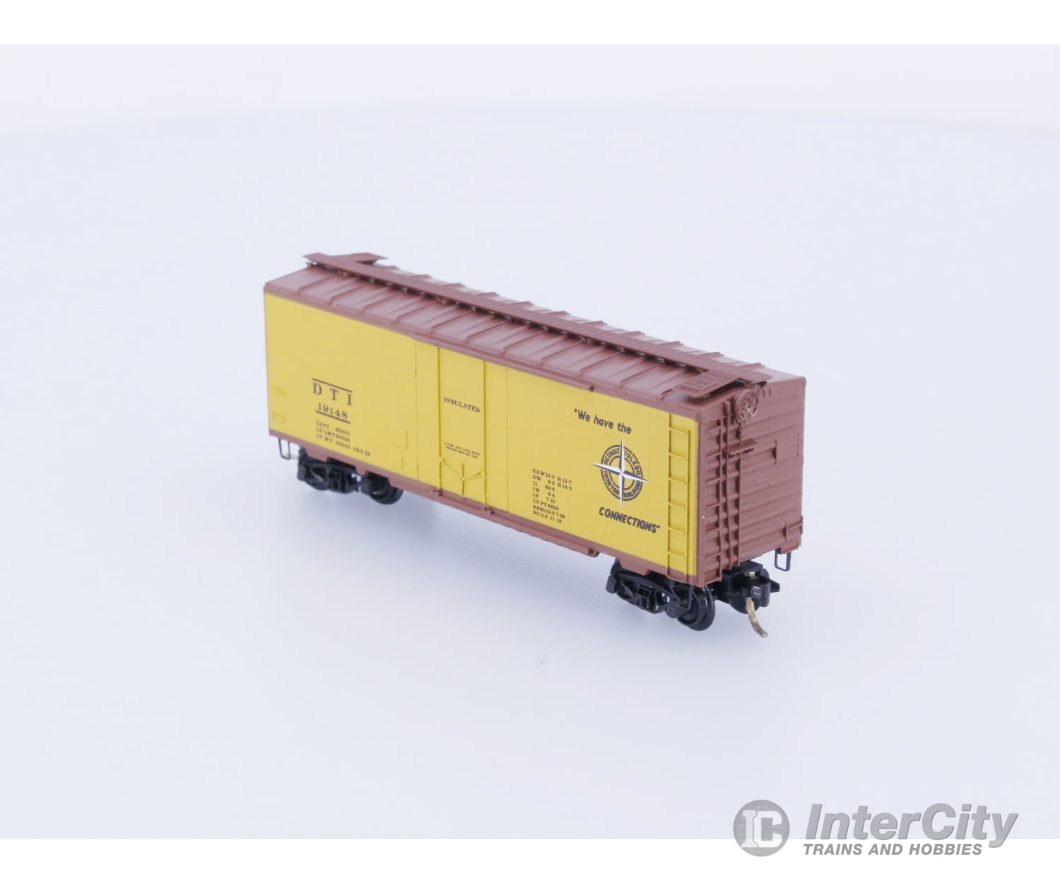 Micro Trains 21130 N Boxcar 40’ Steel Plug Door Detroit Toledo & Ironton DT&I Detroit Toledo and Ironton (DTI) 19148