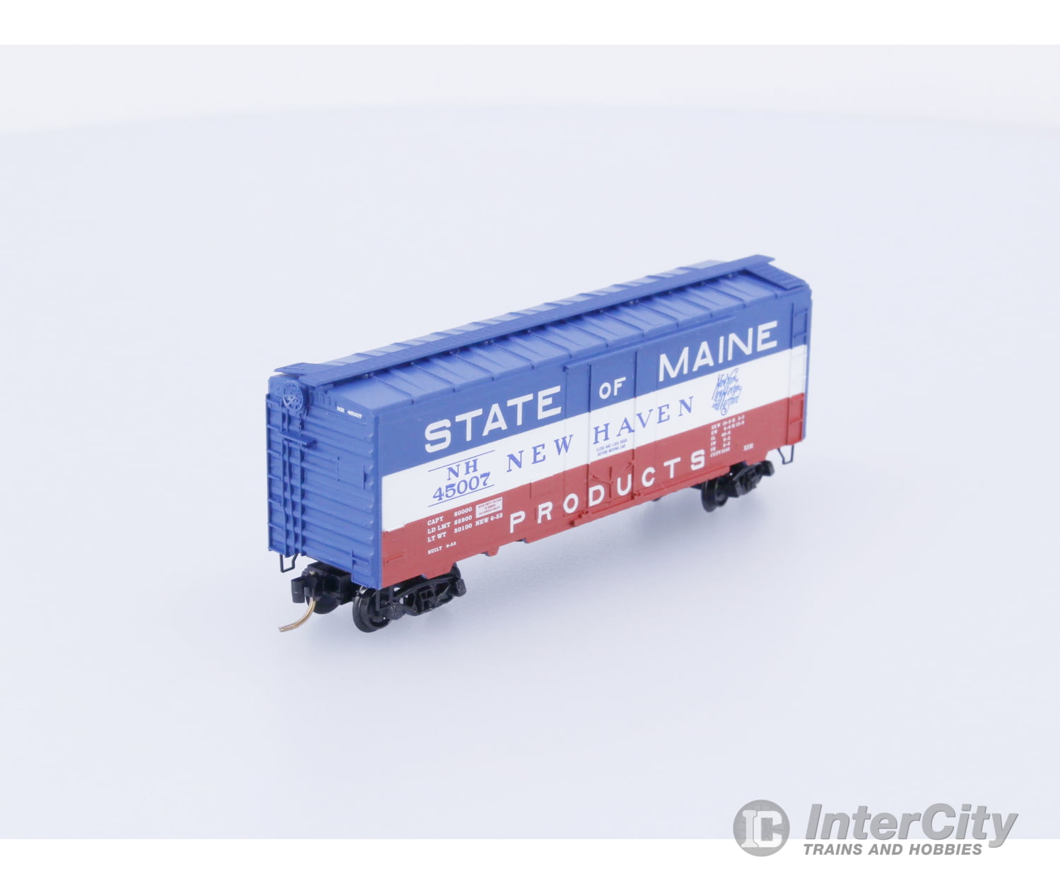 Micro Trains 21160 N Boxcar 40’ Steel Plug Door New York New Haven and Hartford Railroad (NH) 45007 Freight Cars