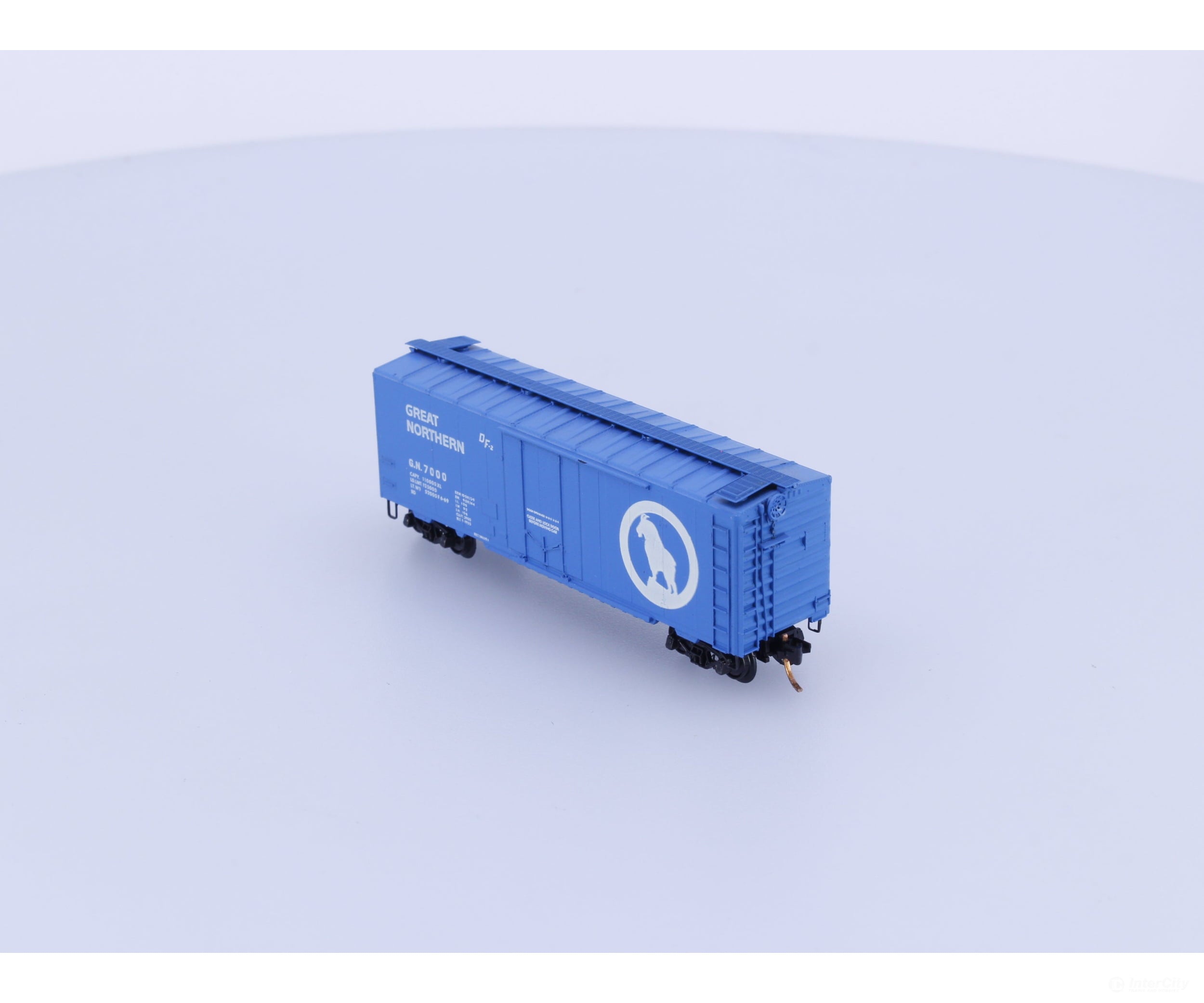 Micro Trains 21190-1 N 40’ Standard Box Car Plug Door Great Northern (GN) 7000 (#2) Freight Cars