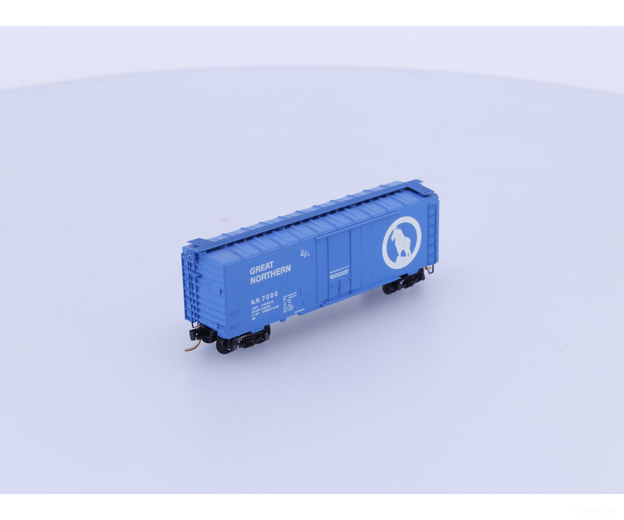 Micro Trains 21190-1 N 40’ Standard Box Car Plug Door Great Northern (GN) 7000 (#2) Freight Cars