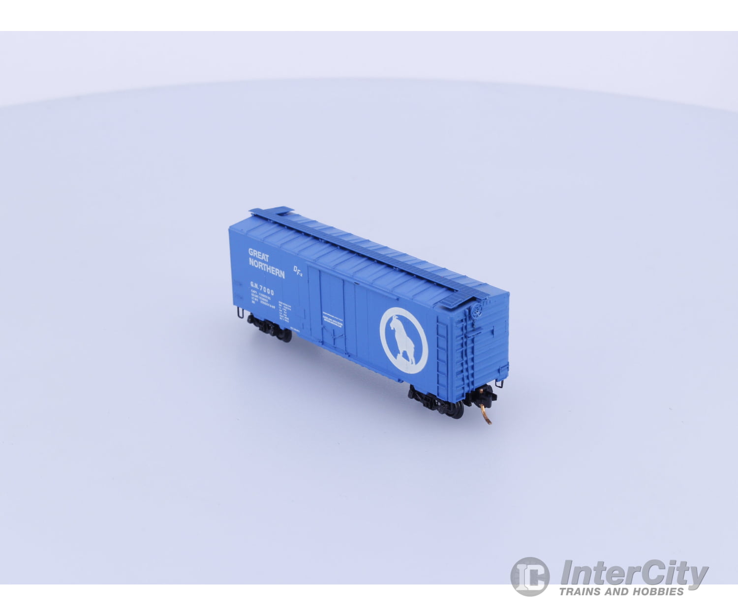 Micro Trains 21190-1 N 40’ Standard Box Car Plug Door Great Northern (GN) 7000 (#2) Freight Cars