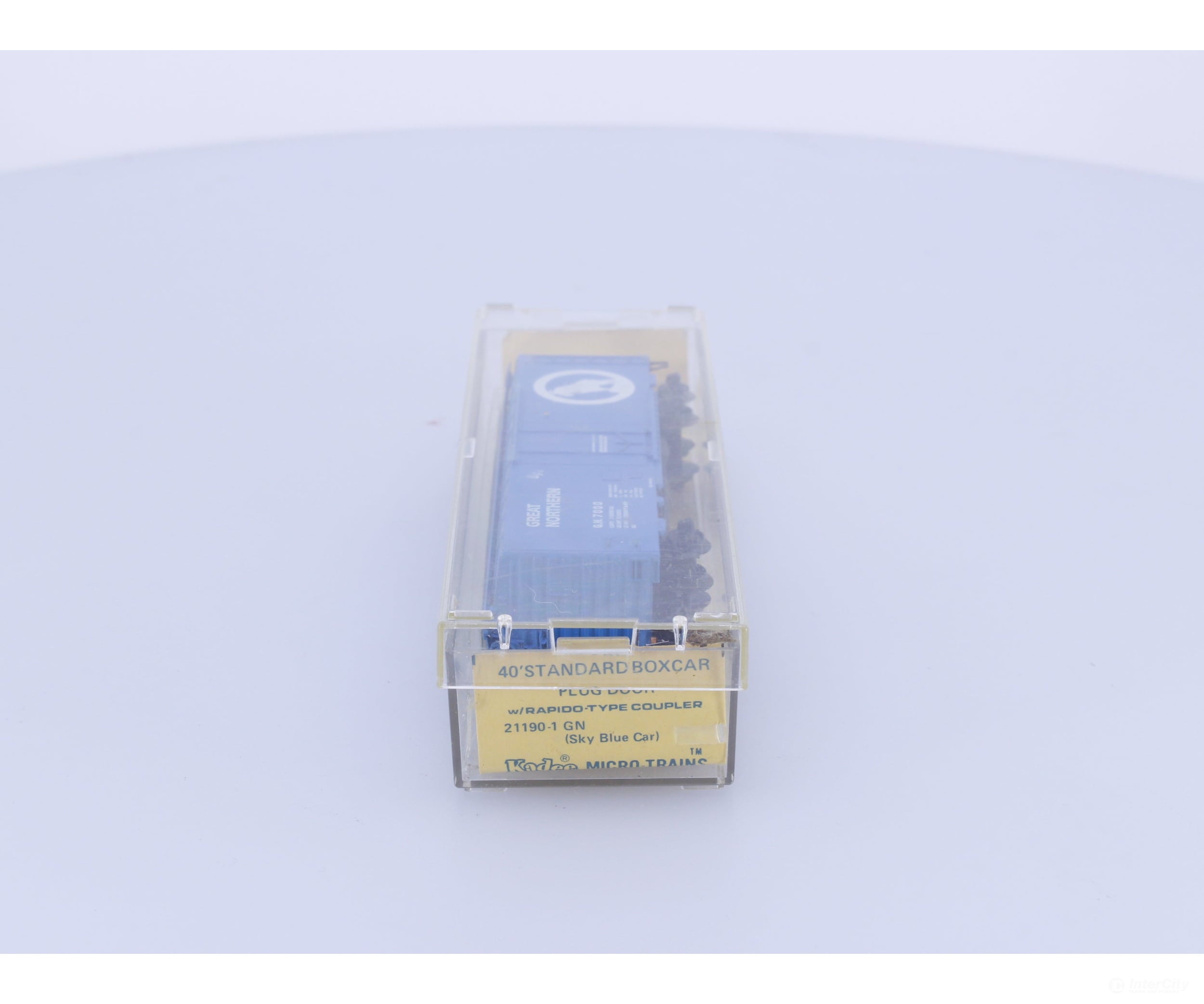 Micro Trains 21190-1 N 40’ Standard Box Car Plug Door Great Northern (GN) 7000 (#2) Freight Cars