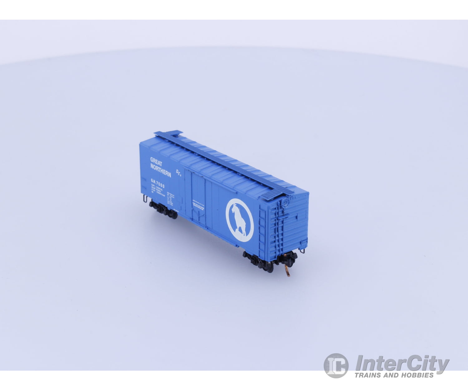 Micro Trains 21190-1 N 40’ Standard Box Car Plug Door Great Northern (GN) 7000 Freight Cars