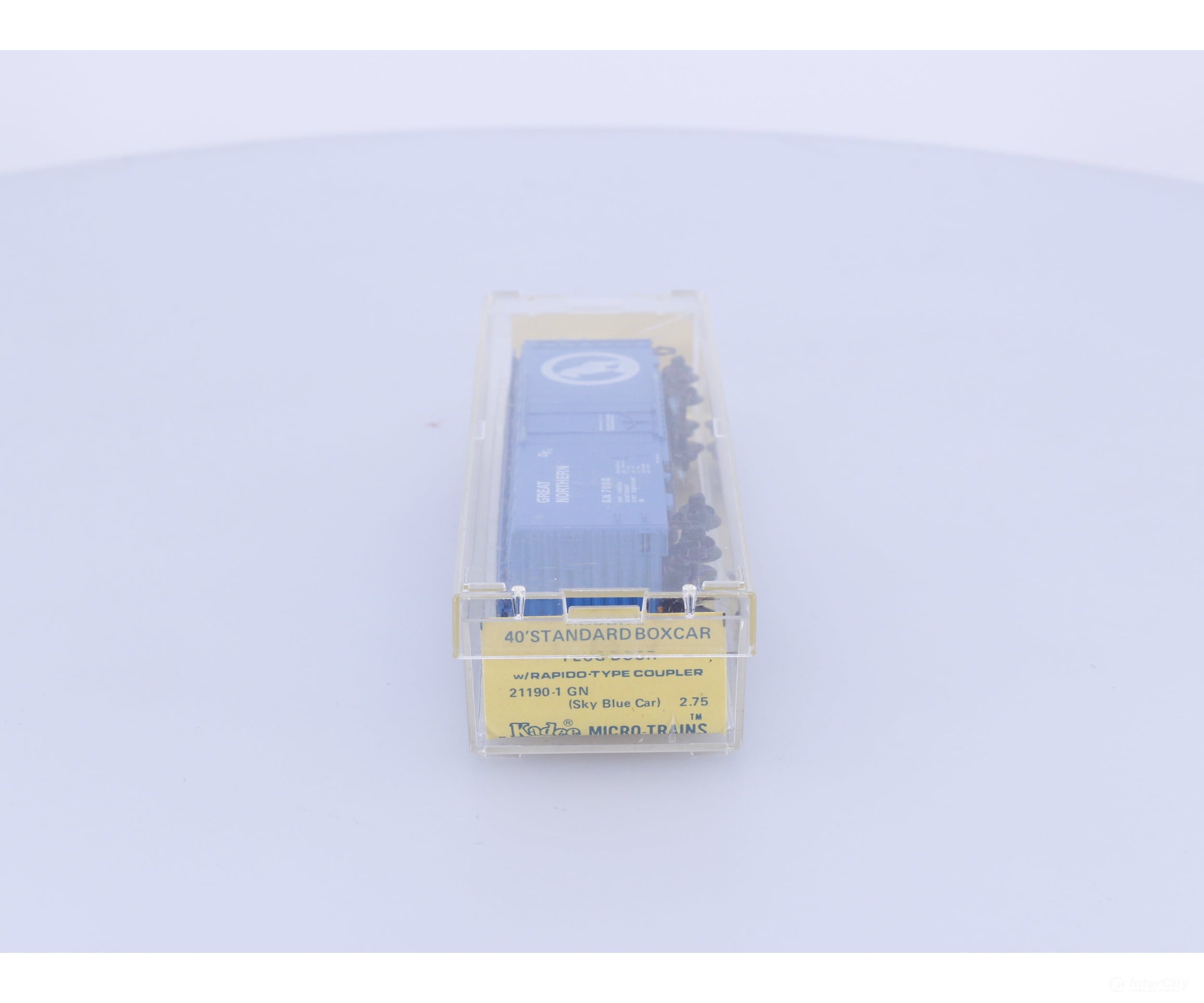 Micro Trains 21190-1 N 40’ Standard Box Car Plug Door Great Northern (GN) 7000 (#1) Freight Cars