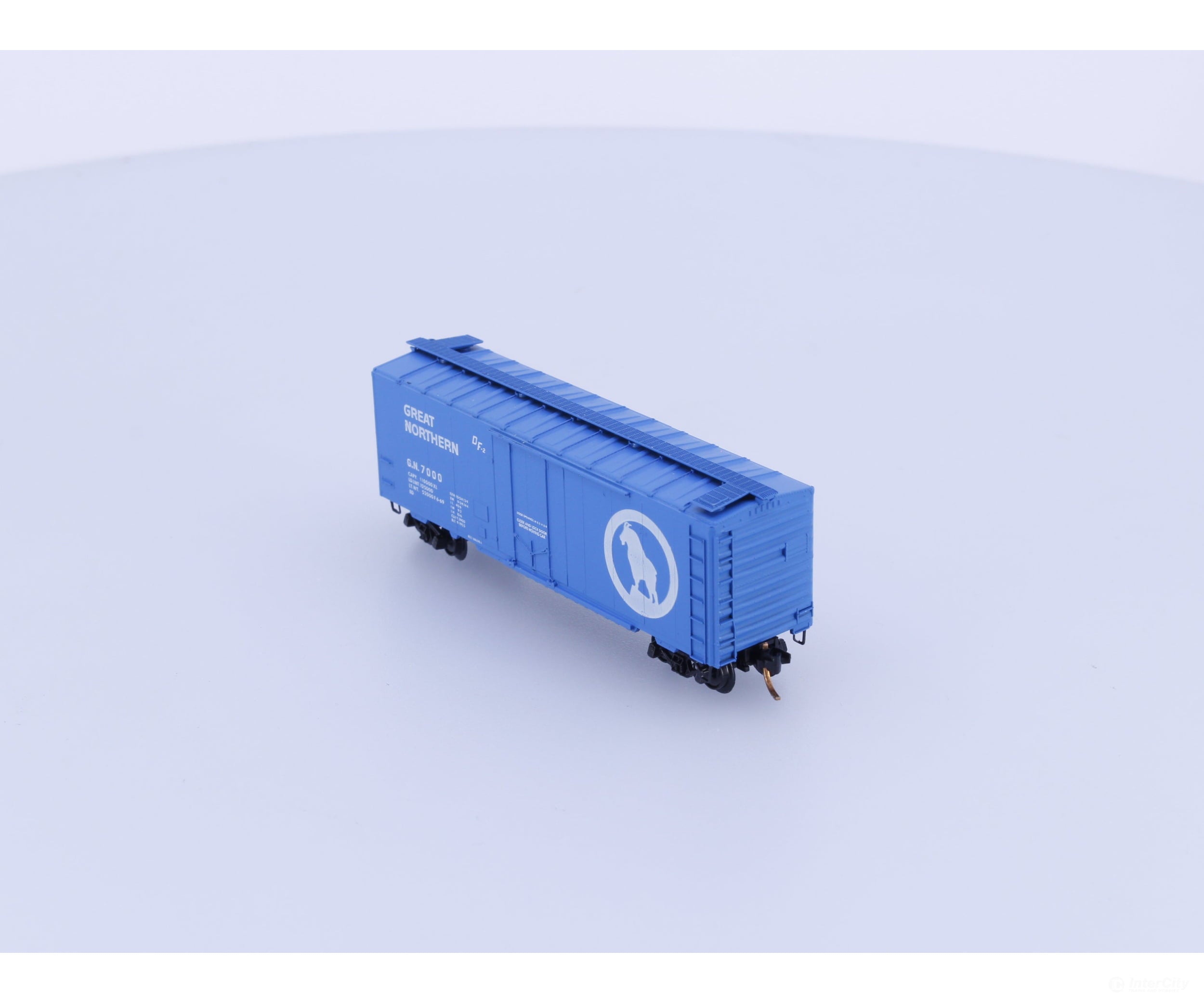 Micro Trains 21190-1 N 40’ Standard Box Car Plug Door Great Northern (GN) 7000 (#1) Freight Cars