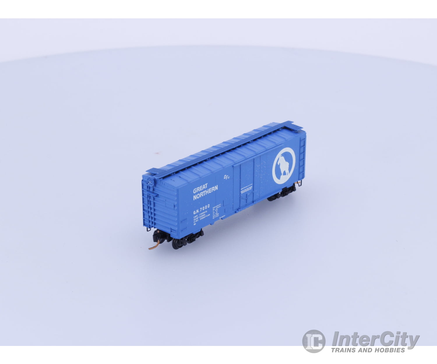 Micro Trains 21190-1 N 40’ Standard Box Car Plug Door Great Northern (GN) 7000 Freight Cars