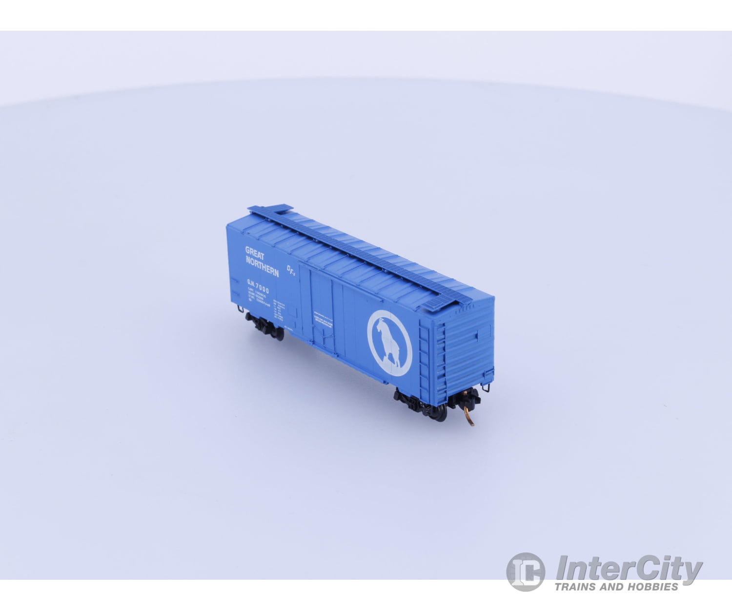 Micro Trains 21190-1 N 40’ Standard Box Car Plug Door Great Northern (GN) 7000 (#1) Freight Cars