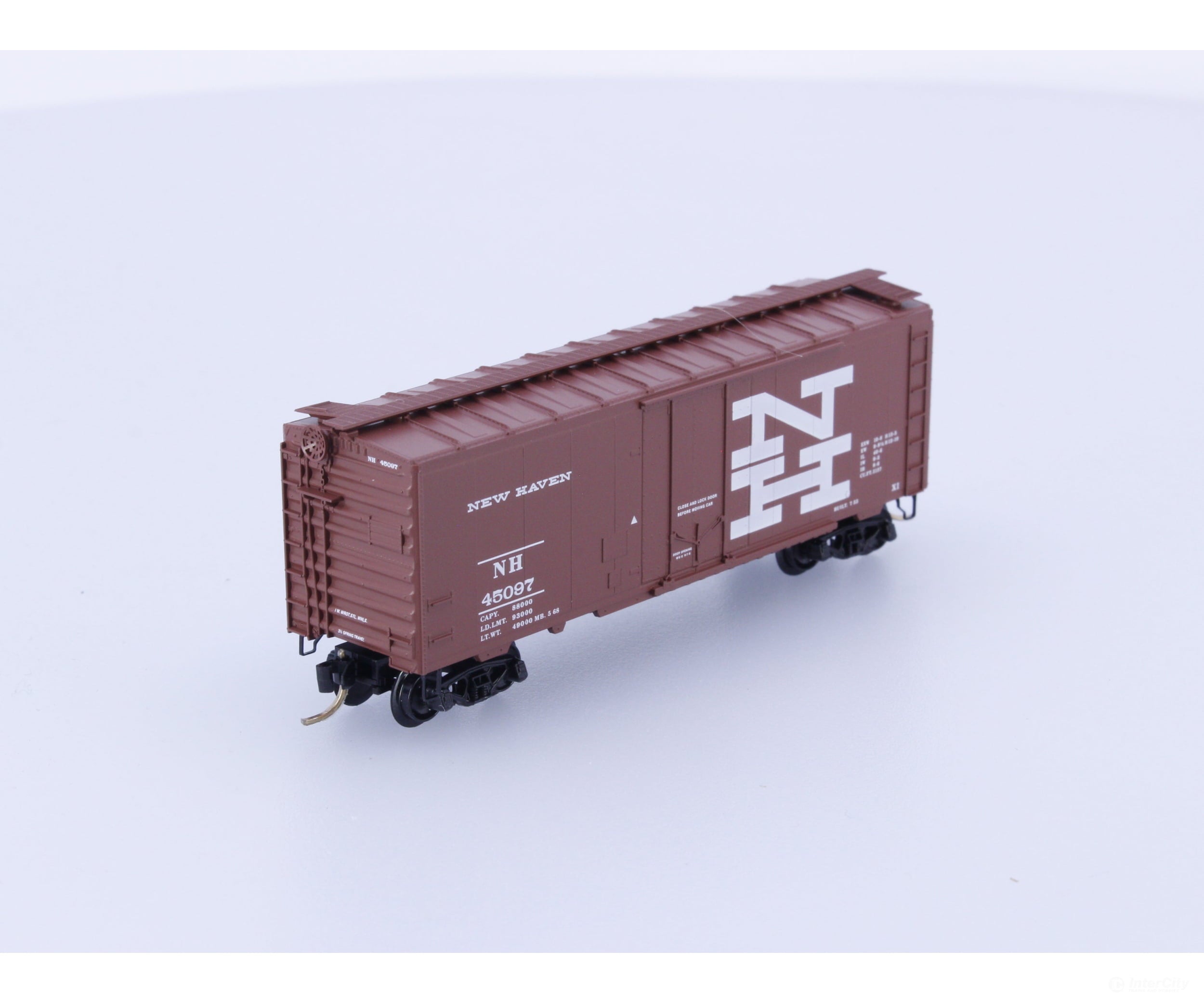 Micro Trains 21250 N Boxcar 40’ Steel Plug Door New York New Haven and Hartford Railroad (NH) 45097 Freight Cars