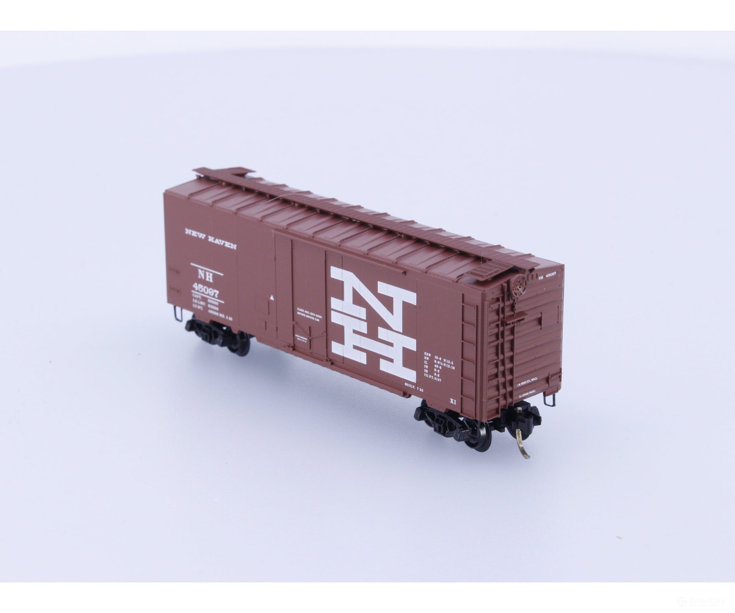 Micro Trains 21250 N Boxcar 40’ Steel Plug Door New York New Haven and Hartford Railroad (NH) 45097 Freight Cars