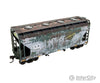 Micro Trains 2200-003 Ho Scale Grit N’ Grime Series - Union Pacific Ex-C&Nw 2 Bay Covered Hopper