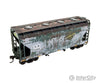 Micro Trains 2200-003 Ho Scale Grit N’ Grime Series - Union Pacific Ex-C&Nw 2 Bay Covered Hopper