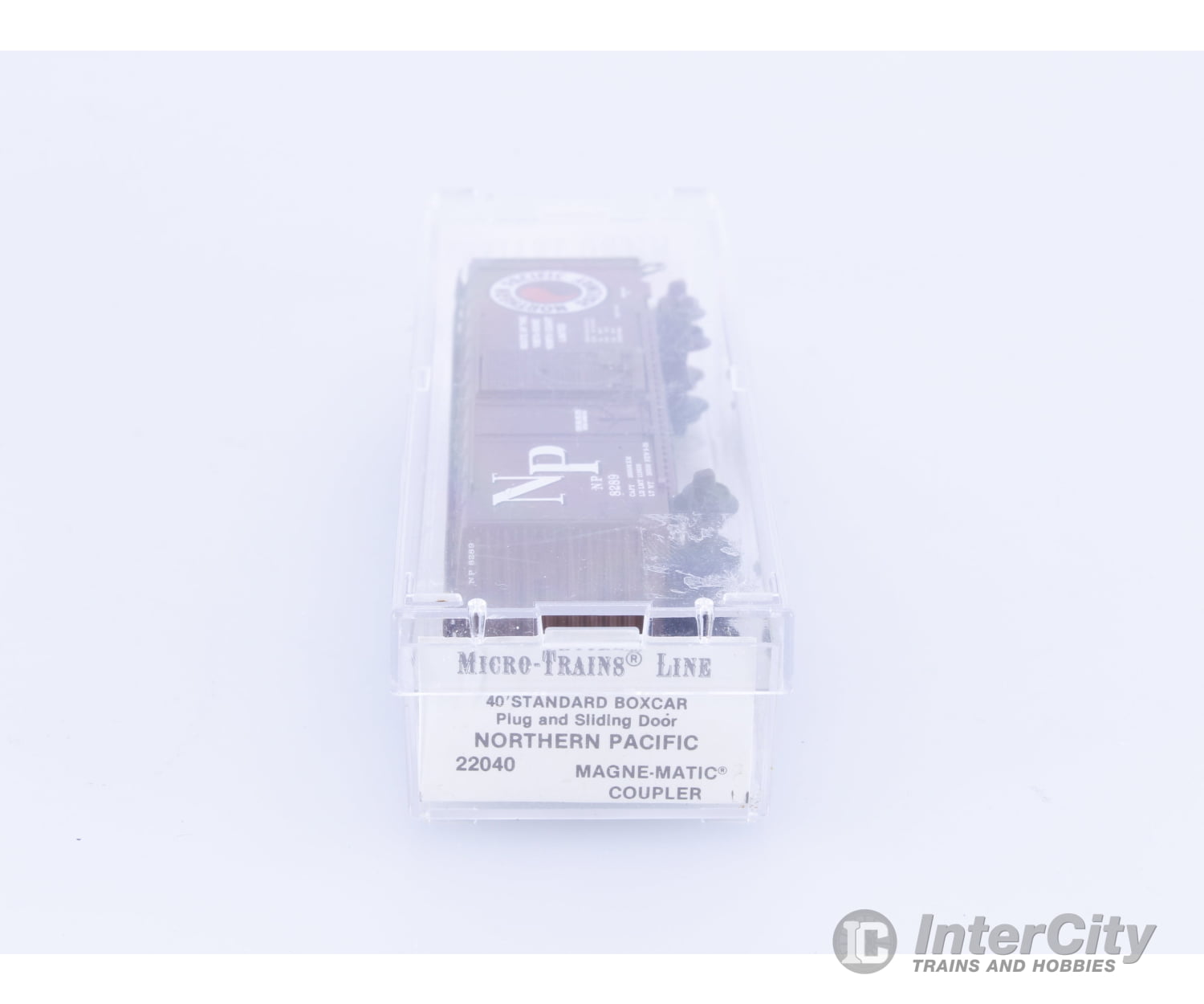 Micro Trains 22040 N 40’ Combination Door Boxcar Northern Pacific (NP) 8289 Freight Cars