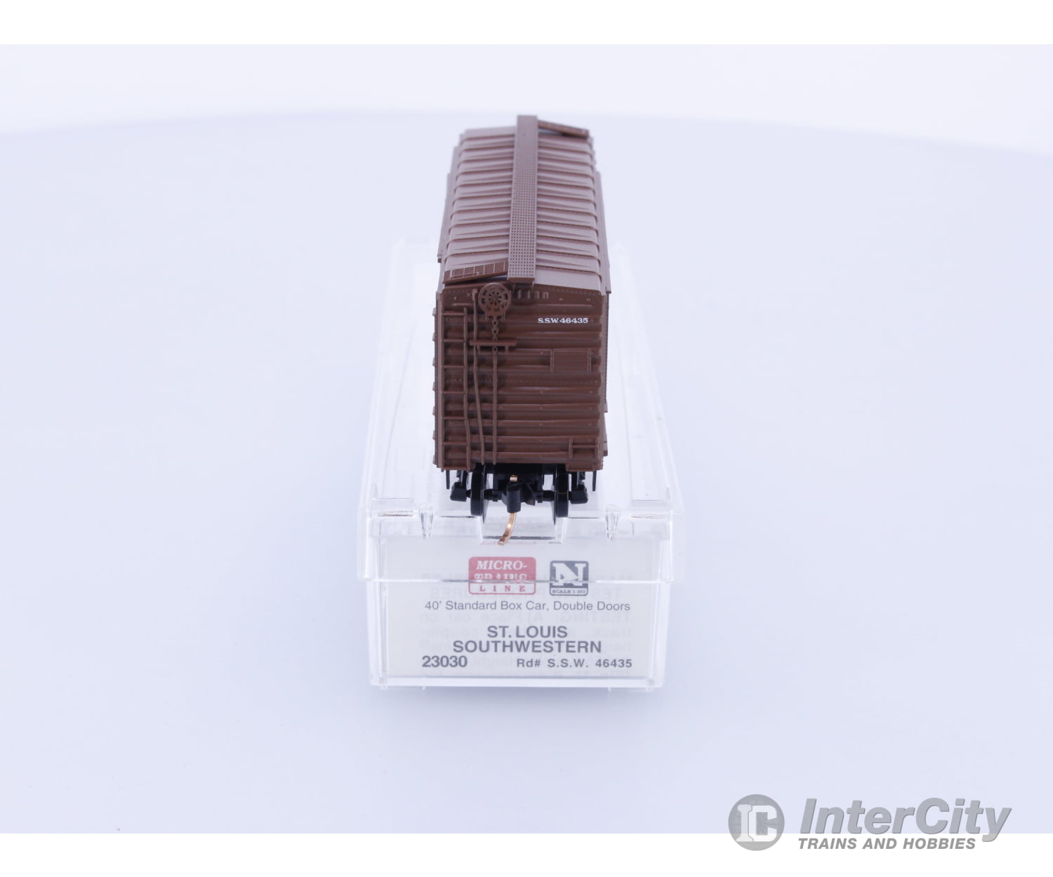 Micro Trains 23030 N 40’ Standard Box Car Double Doors St Louis Southwestern (SLSW/SSW) 46435 Freight Cars