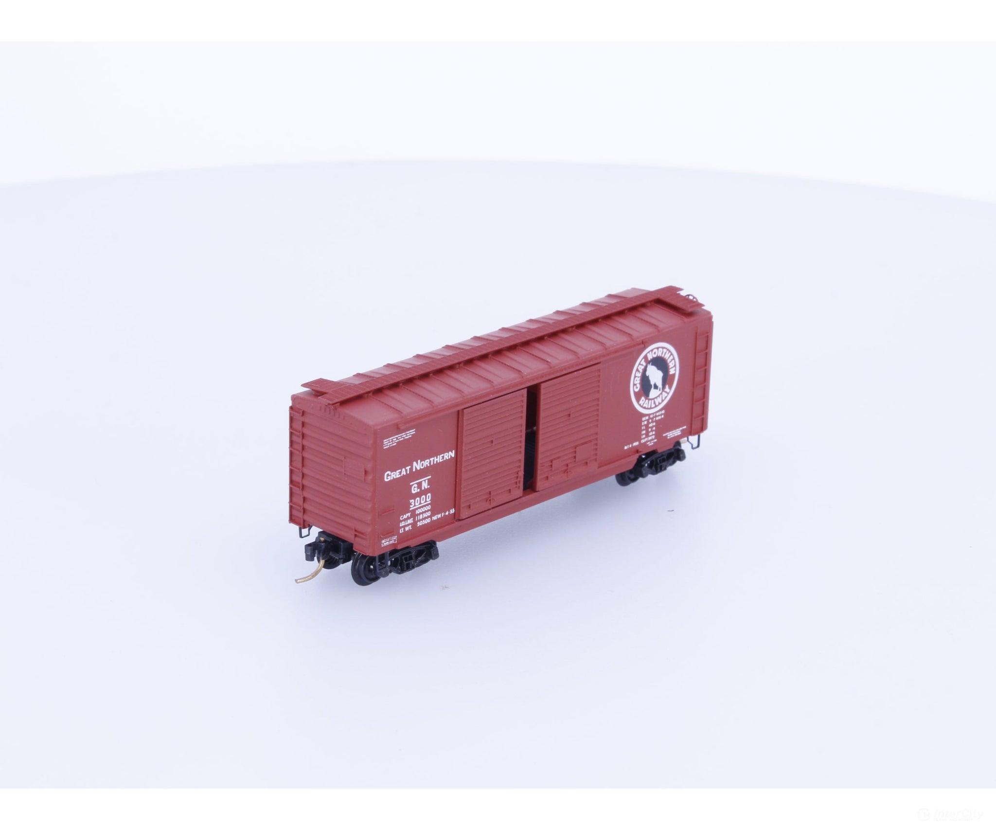 Micro Trains 23060 N Boxcar 40’ PS-1 Great Northern (GN) 3000 Freight Cars