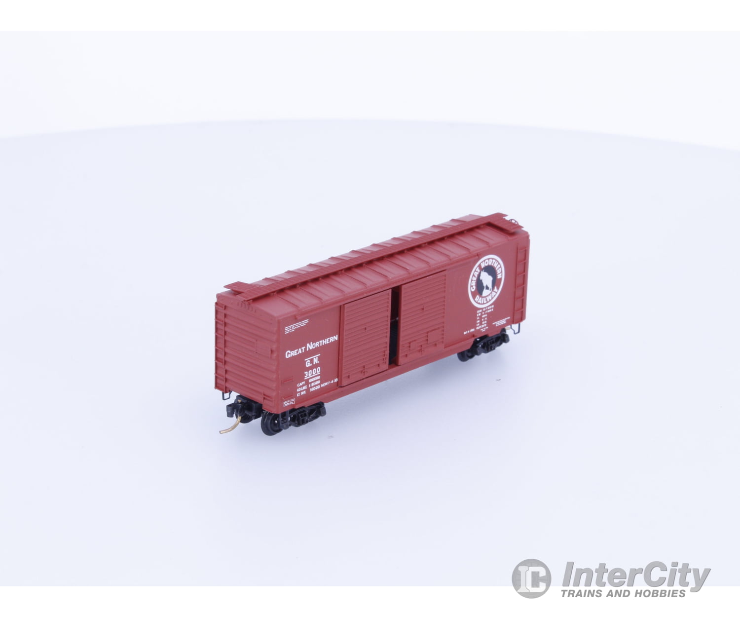 Micro Trains 23060 N Boxcar 40’ PS-1 Great Northern (GN) 3000 Freight Cars