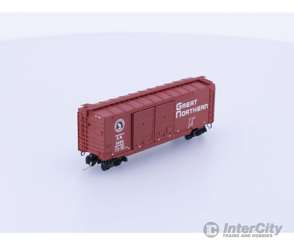 Micro Trains 23210 N Boxcar 40’ Great Northern (GN) 3484 Freight Cars