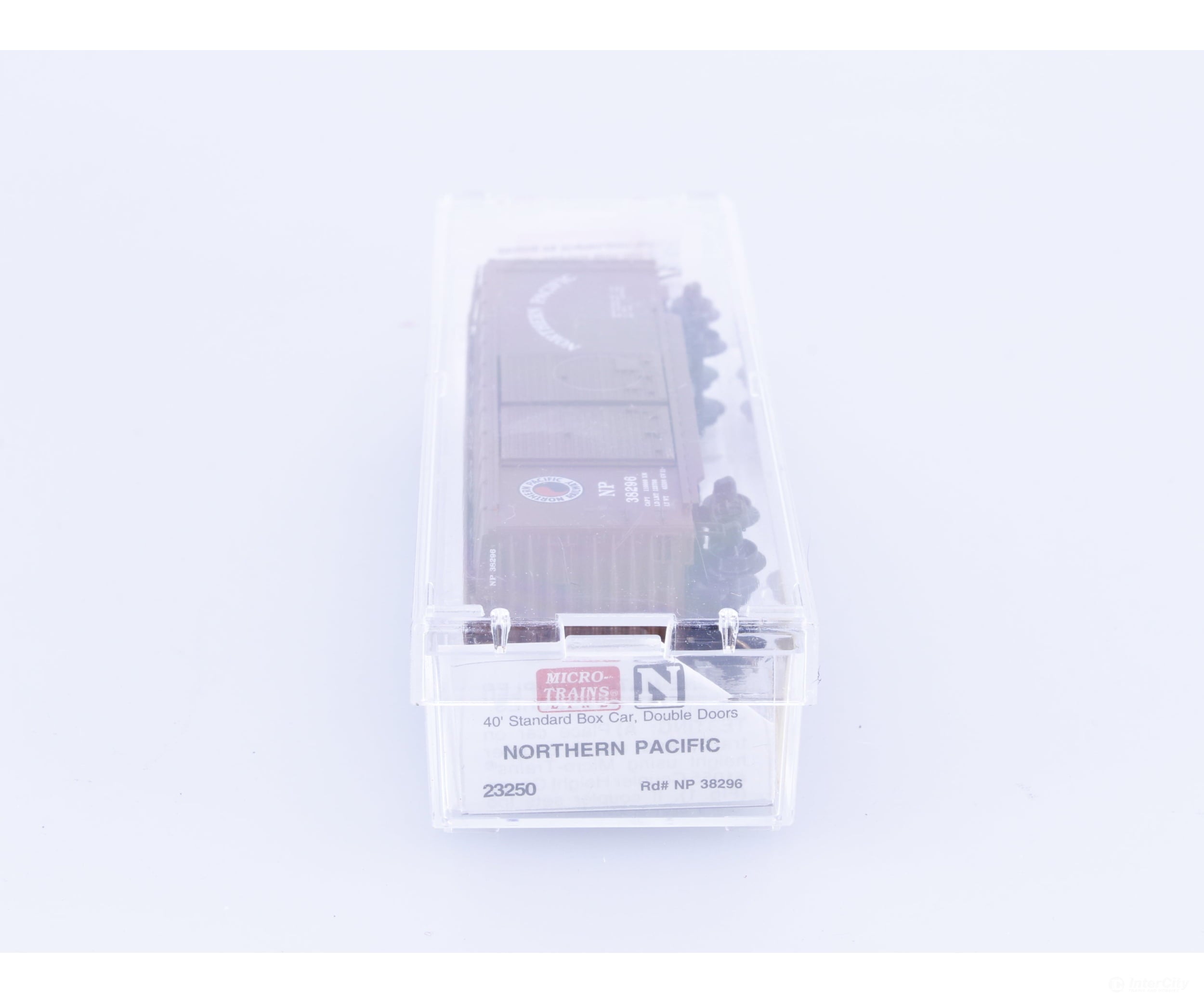 Micro Trains 23250 N 40’ Double Door Boxcar Northern Pacific (NP) 38296 Freight Cars