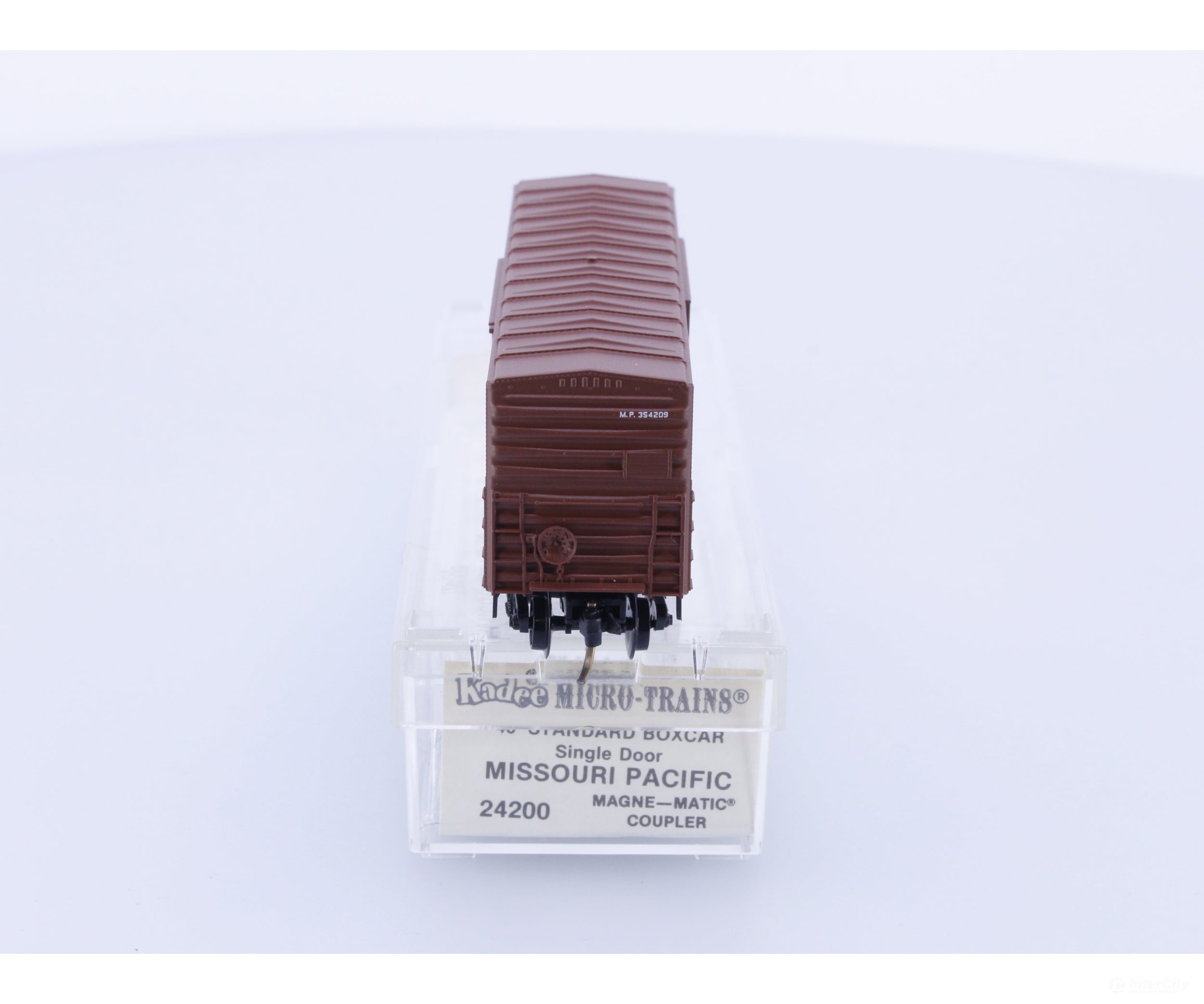 Micro Trains 24200 N 40’ Standard Box Car Single Door Missouri Pacific (MP) 354209 Freight Cars