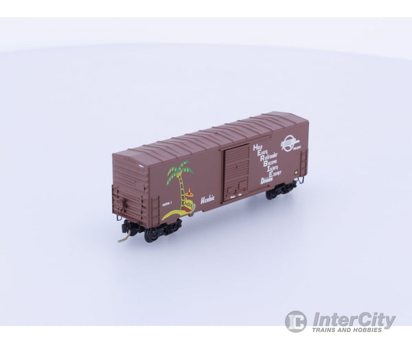 Micro Trains 24220 N 40’ Standard Box Car Single Door w/o Roofwalk Missouri Pacific (MP) HERB-1 Freight Cars