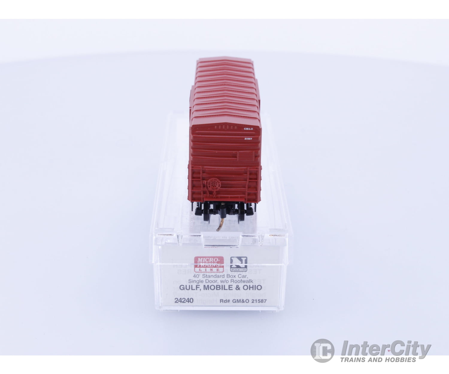 Micro Trains 24240 N Boxcar 40’ Gulf Mobile & Ohio 21583 Freight Cars